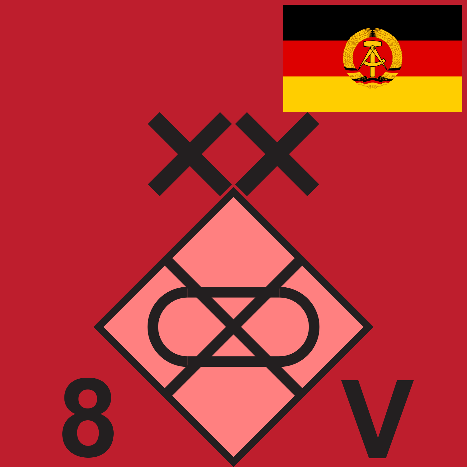 RED GDR 8 MRD 1989